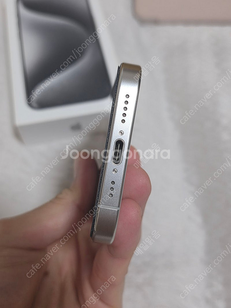 아이폰 15pro 256 화이트(애케플)--5