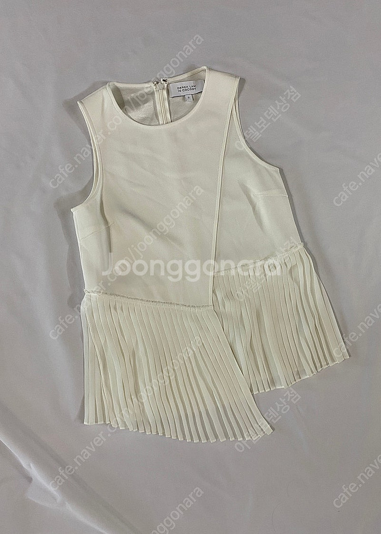 [0] Derek Lam 데렉램 슬리브리스 플리츠 민소...--2