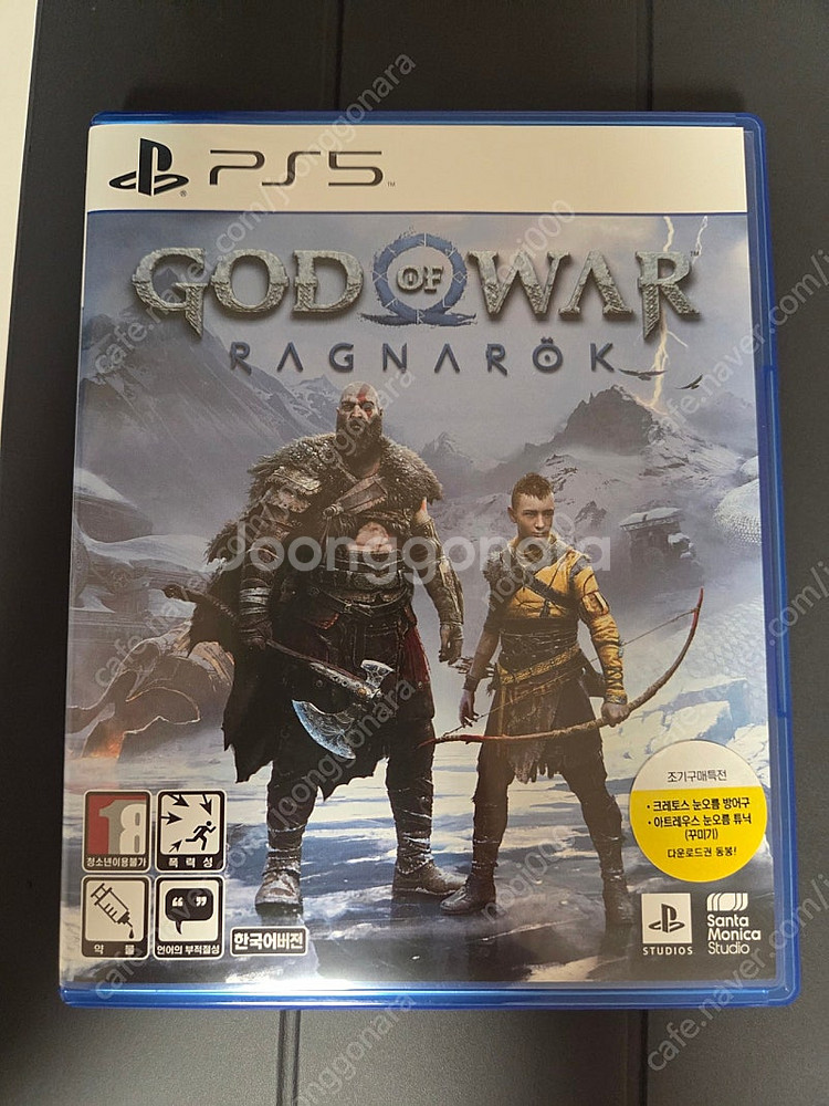 ps5 플스5 갓오브워 라그나로크 택포 31000원에팝...--0
