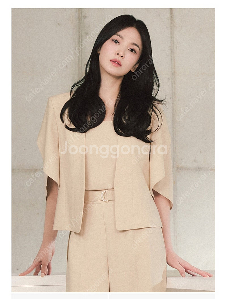 미샤 1년차비품샘플 송혜교자켓55( 타임 더캐시미어 랑...--0