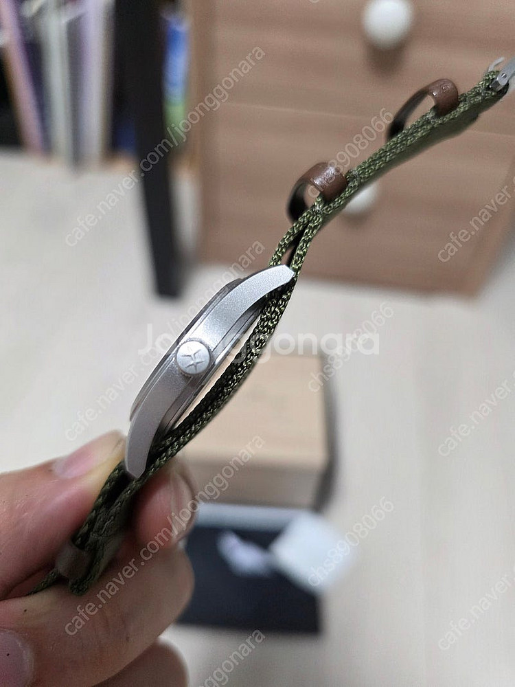해밀턴 카키필드 쿼츠 33mm 판매--2