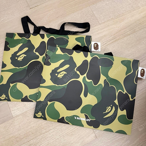 bape 베이프 쇼핑백 중형 새상품