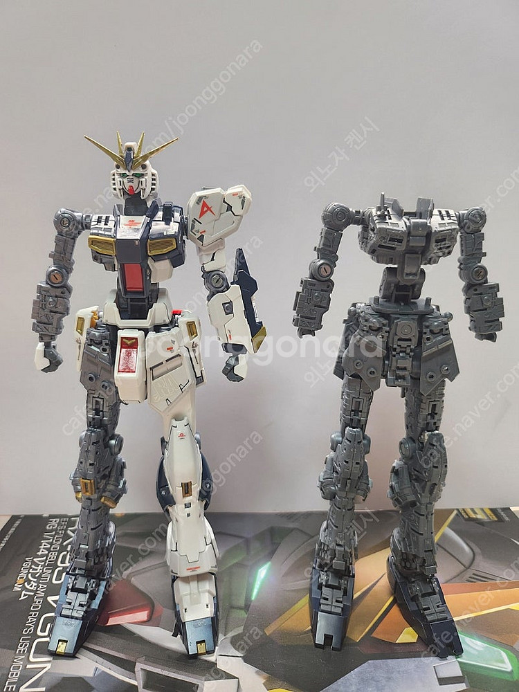 rg 뉴 건담 가조립 티타늄 피니쉬 프레임--3