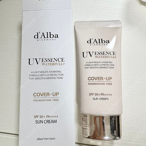 달바 워터풀 톤업 선크림 커버베이지 50ml