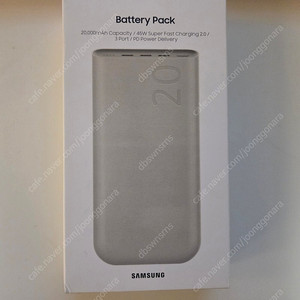 삼성 보조배터리 20,000mAh 미개봉