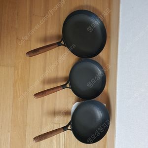 베카 무쇠주물 후라이팬 3종 28cm, 24cm, 궁중팬 24cm