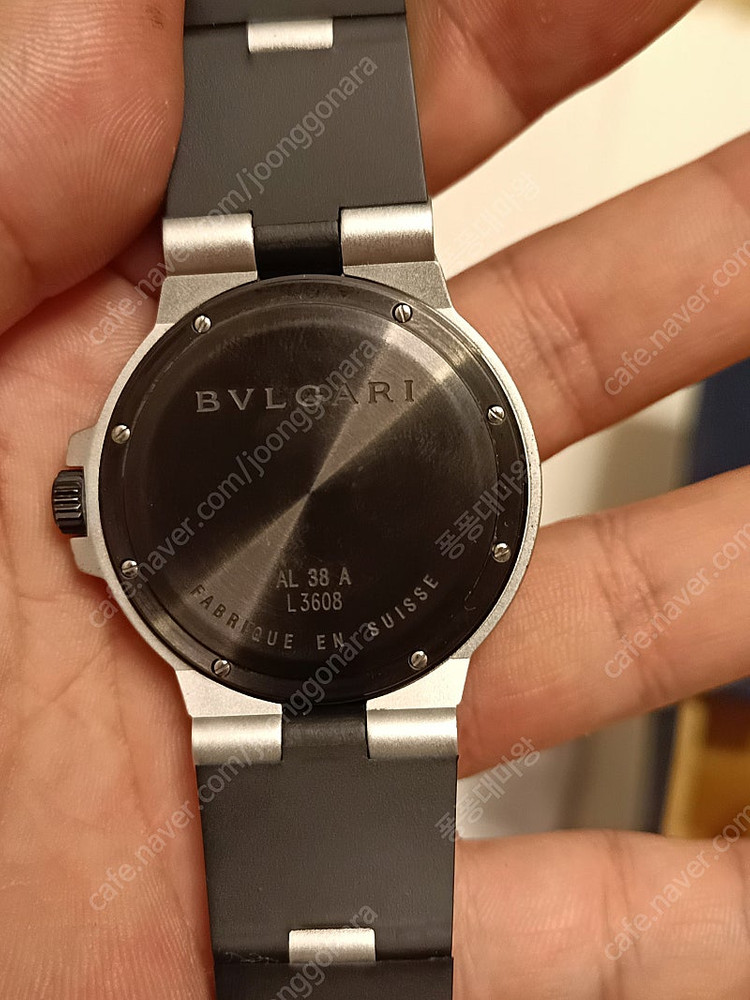 불가리 알루미늄 오토매틱 38미리--6