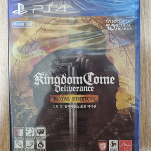 PS4 플스4 킹덤컴 딜리버런스 로열에디션 미개봉