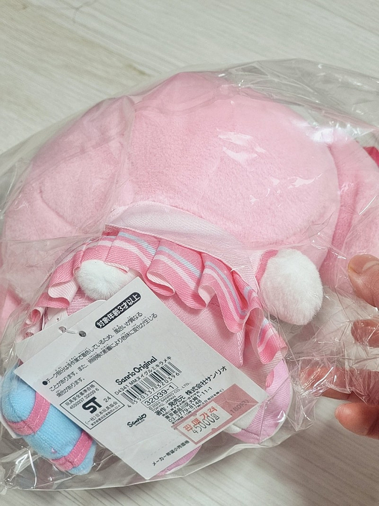 산리오 키티 마이멜로디 시나모롤 지브리 오리 인형 마멜 자판기 피규어--5