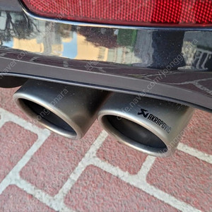 포르쉐 911 (991.1, 991 MK1) 카레라 아크라포빅 슬립온 티타늄 배기 셋트