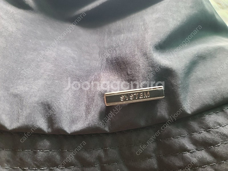 한섬 패밀리세일 시스템 블랙 벙거지모자--0