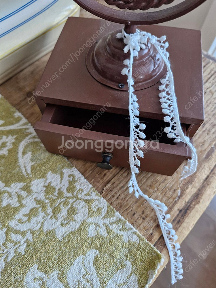 빈티지 탁상용 거울 인테리어소품--2