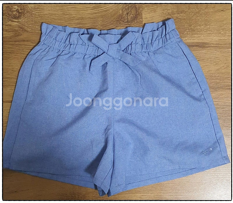 아동 에스핏 밴딩 반바지 스카이 새상품 [155]--0