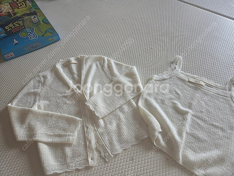 바네사브루노 가디건 탑 세트--2