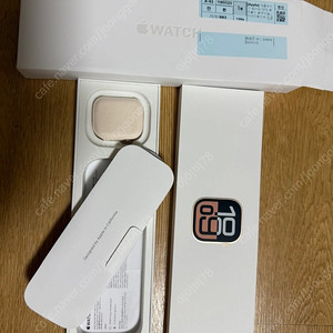 애플워치 S10 42mm 로즈골드 gps