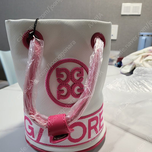 지포어 버킷백 핑크팝니다 골프가방 파우치 볼가방 토트백 큐브백