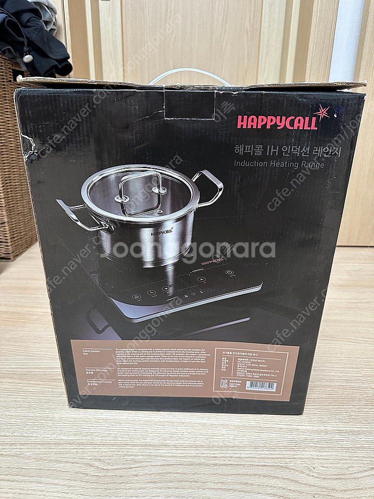해피콜 IH 인덕션 레이지 1구 HC-IH4000--1