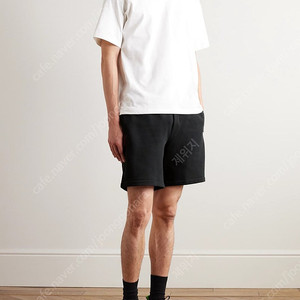 룰루레몬 스테디 스웻 쇼츠 7인치 반바지 블랙 M