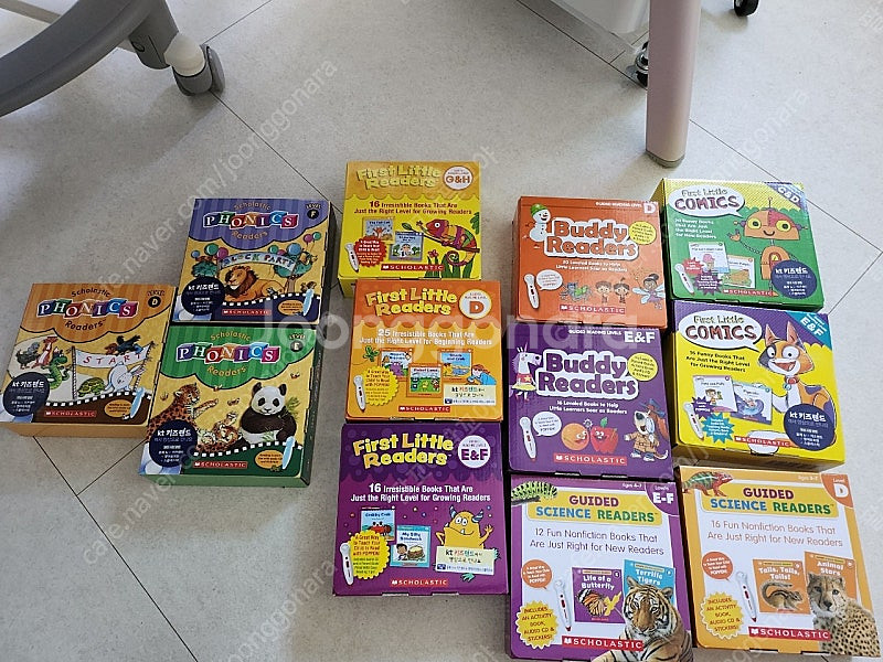 스콜라스틱 파닉스 버디리더스 사이언스 리더스 First Litte Readers (팝펜도 있음)--0