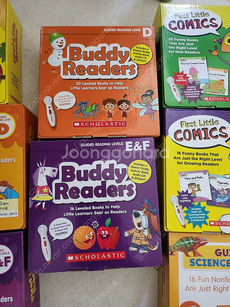 스콜라스틱 파닉스 버디리더스 사이언스 리더스 First Litte Readers (팝펜도 있음)--2