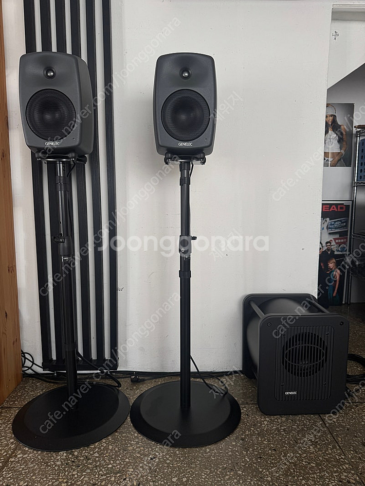 제네렉 8040b 스피커 + 7050c 서브우퍼 + 8...--0