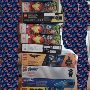 레고 마블과 베트맨10세트 이미지