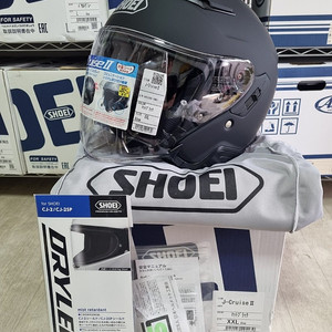 [미개봉] 쇼에이(SHOEI) J-CRUISE2 제이크루즈2 무광블랙 2XL XXL 빅사이즈 오픈페이스 헬멧