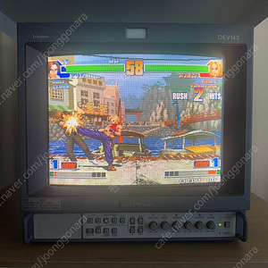 방모 의모 CRT 올림푸스 OEV-143 (트리니트론 PVM-14M2MD OEM)