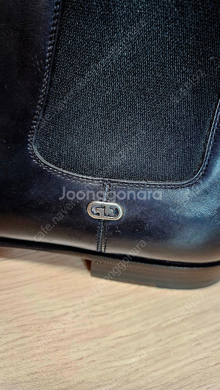 구찌 GUCCI 가죽 Eyelet Trim 첼시 부츠 ...--3