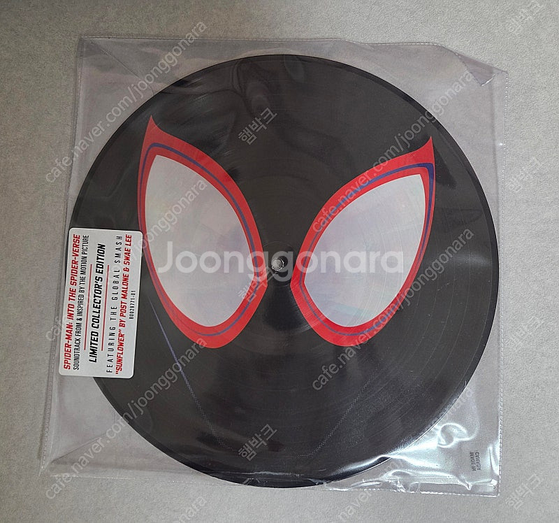 스파이더맨 인투 더 스파이더버스 한정판 LP 팝니다.--0