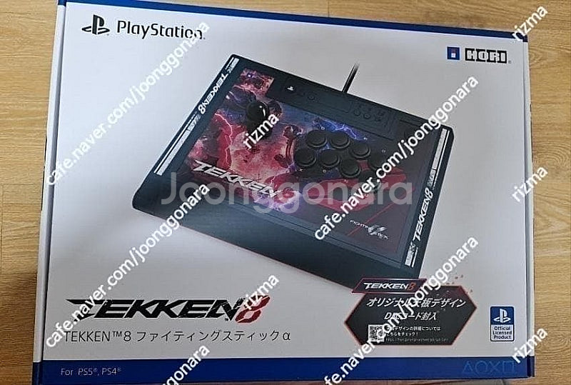 ps5 /pc 호리파이팅알파 철권8 에디션 스틱팝니다--3