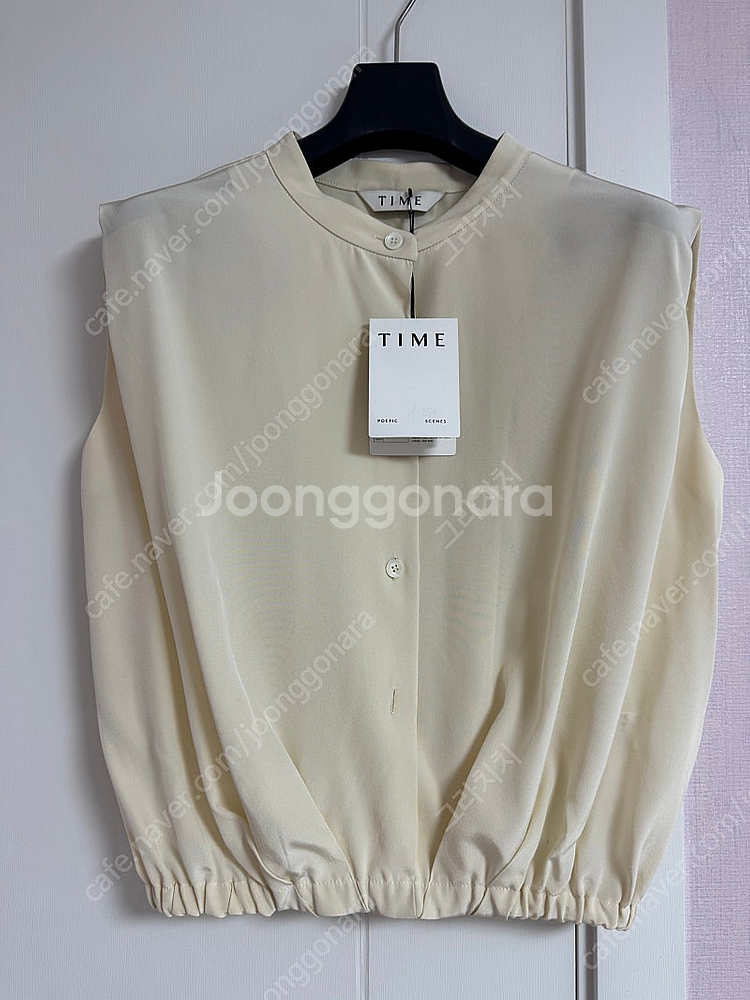 한섬 타임 실크 블라우스 가격내림--0