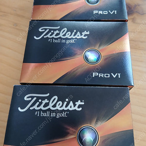 타이틀리스트 PRO V1 골프공 6구 새상품