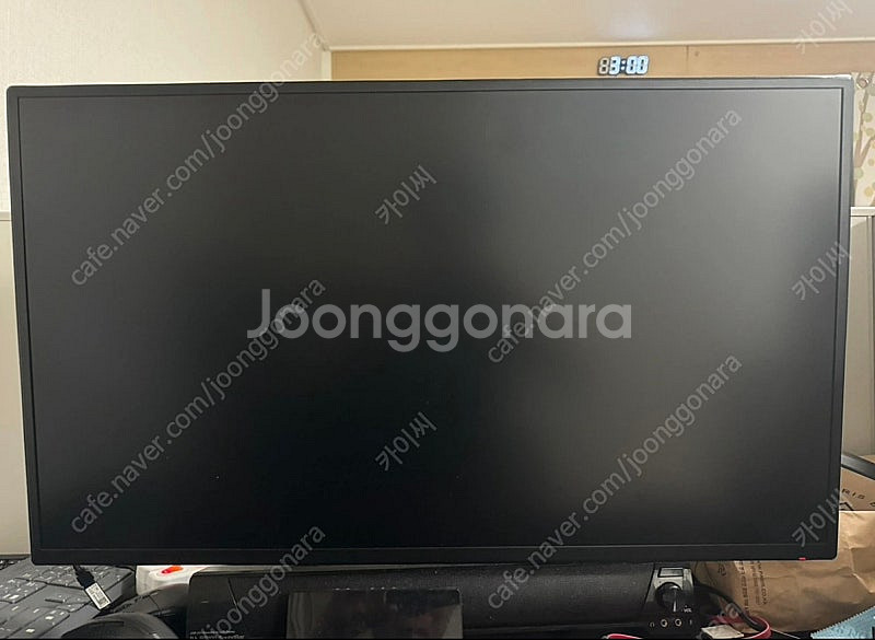 한성컴퓨터 32인치 qhd 75hz 모니터 팝니다.--1