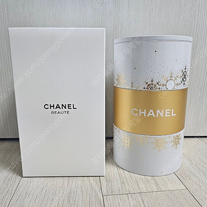 정품) 새상품 샤넬 원형 케이스 보석함 (코스메틱)