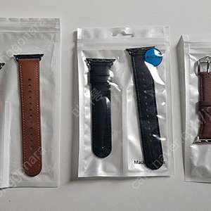 애플워치 미사용 가죽스트랩 판매. 택포1만3천원.