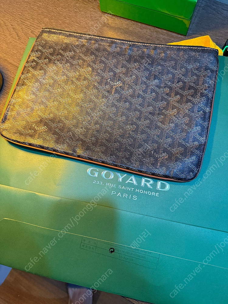 정품 고야드 클러치mm 급매--3