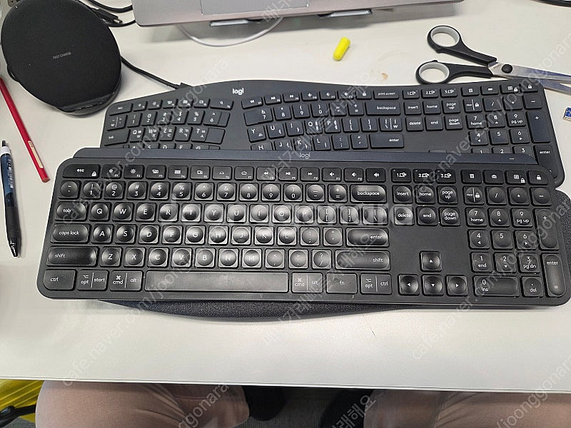 MX KEYS 중고팔아요. 기기단품 + USB--0