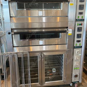 데크오븐 2매2단+하부 발효실+스팀가능