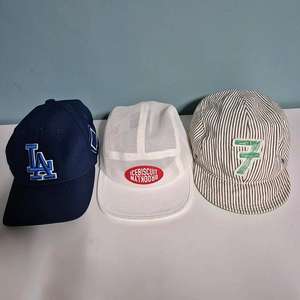 남아 캡모자 3개(아이스비스킷, 데님인더박스,MLB) 54사이즈