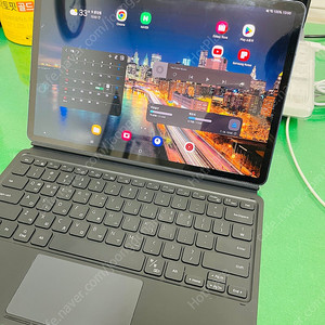 삼성 갤럭시탭S7+ 512g wifi 팝니다. (전용 키보드 포함)