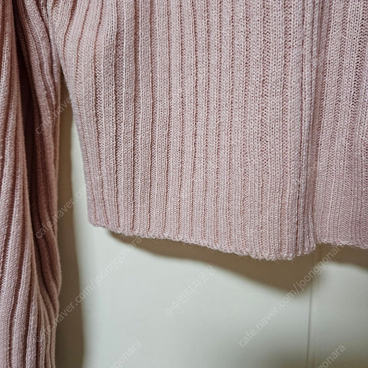 [새상품] 리리앤코 브이넥 골지 가디건(2.4구매 이미지