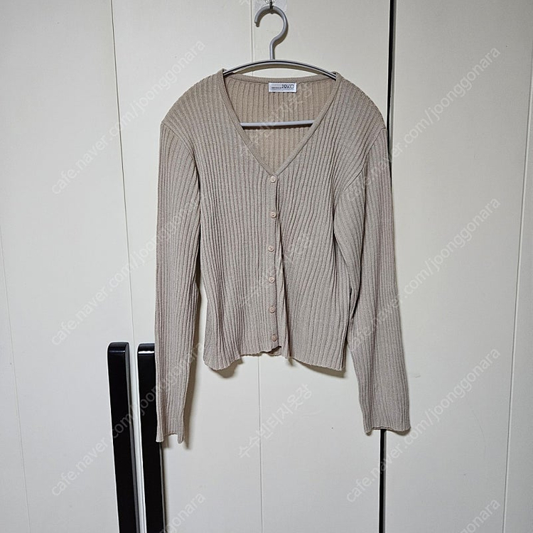 [새상품] 리리앤코 브이넥 골지 가디건(2.4구매 이미지