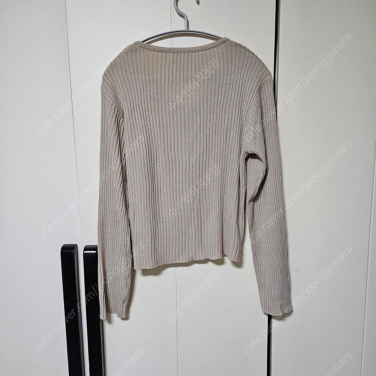 [새상품] 리리앤코 브이넥 골지 가디건(2.4구매 이미지