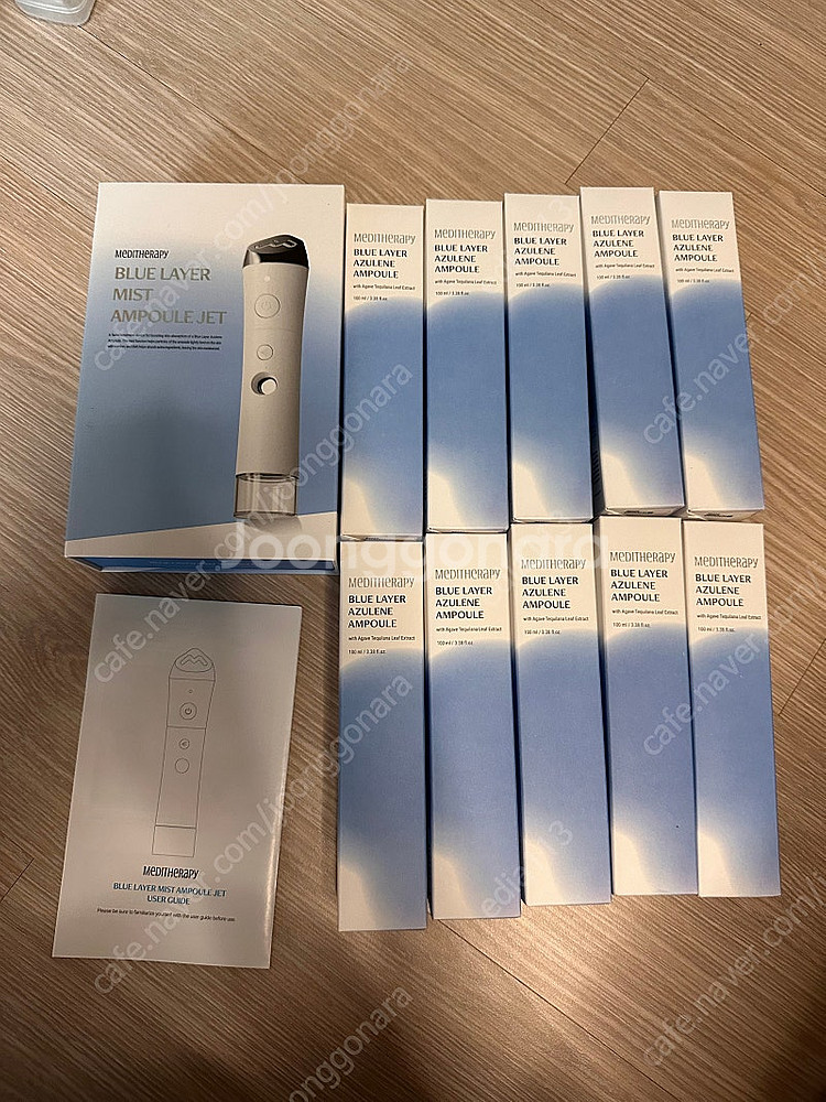 블루레이어앰플미스트젯 팝니다(앰플포함)--0