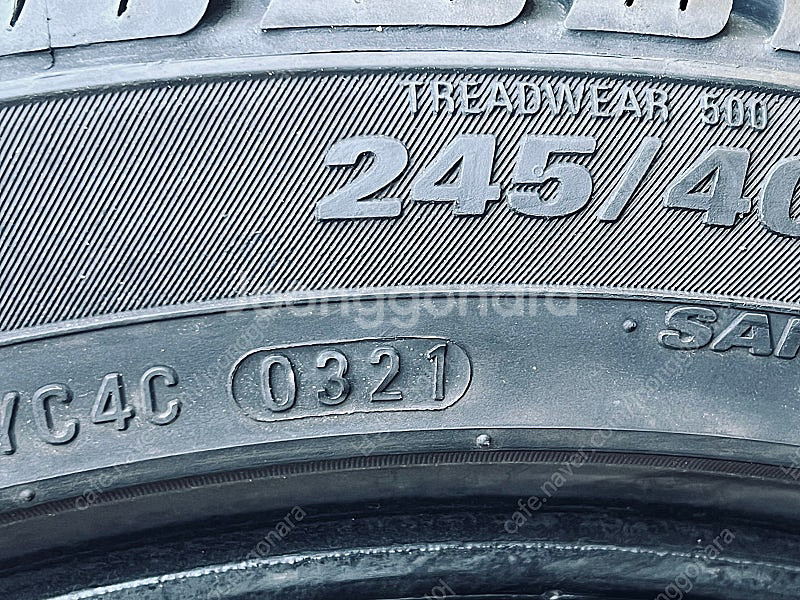 245 40 19 금호타이어 솔루스 ta71 중고타이어...--4