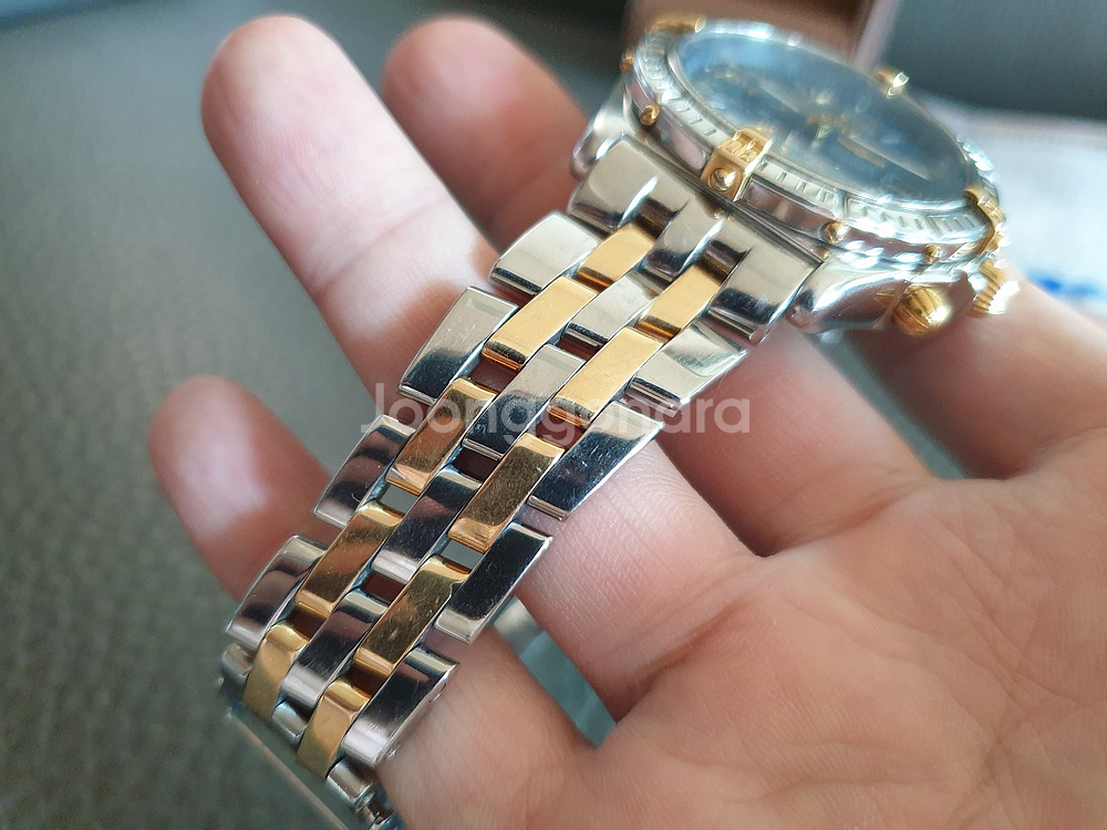 브라이틀링 크로스윈드 43mm 18k 콤비 크로노맷 크...--6