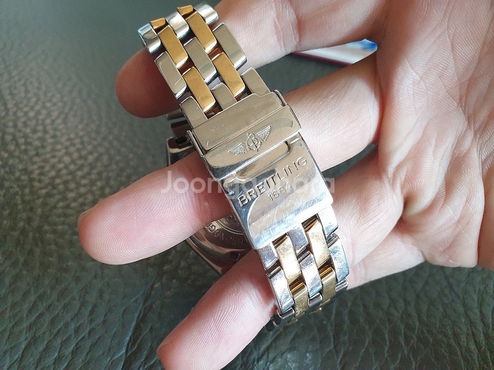 브라이틀링 크로스윈드 43mm 18k 콤비 크로노맷 크...--8