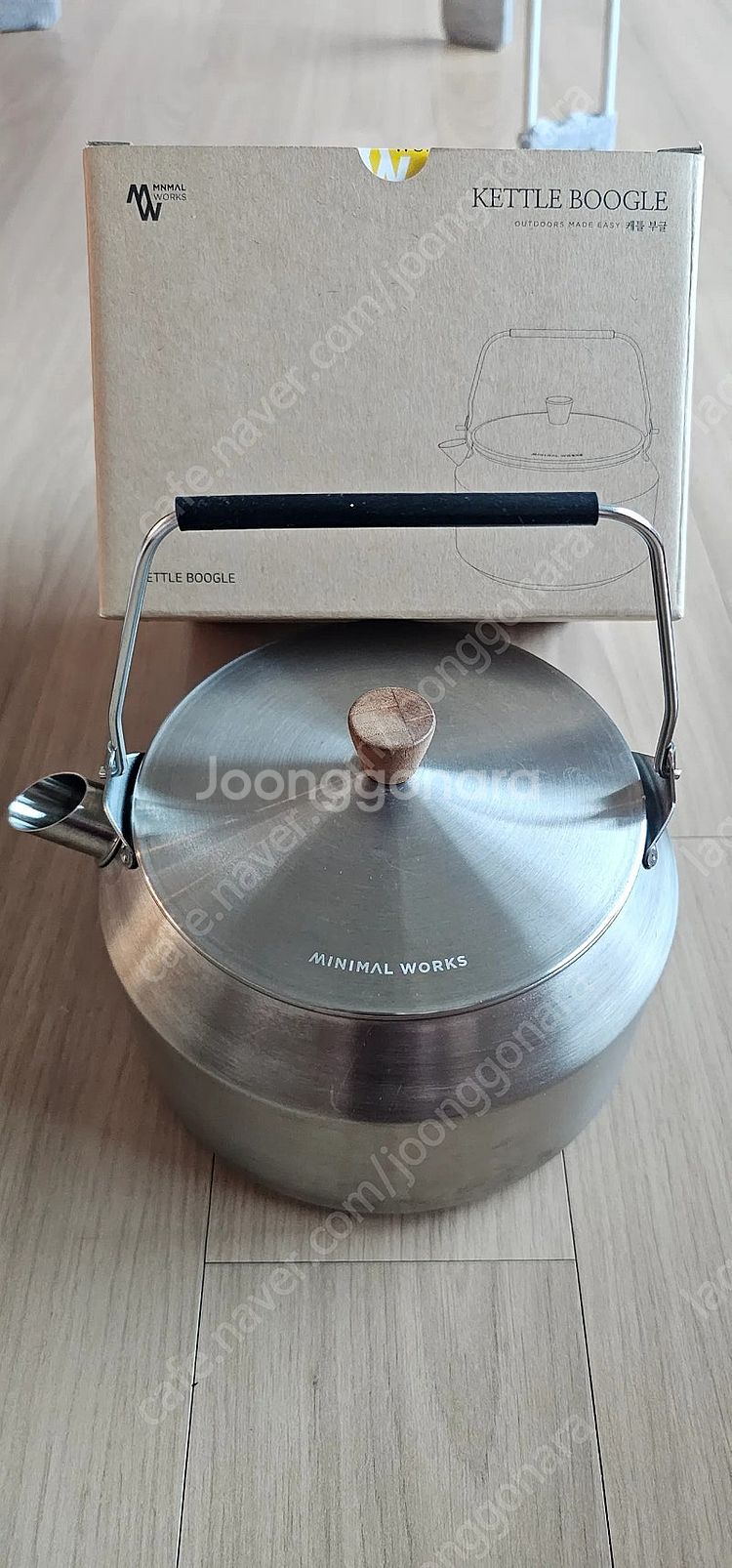 캠핑 미니멀웍스 주전자 부글 1000ml S급 판매--3