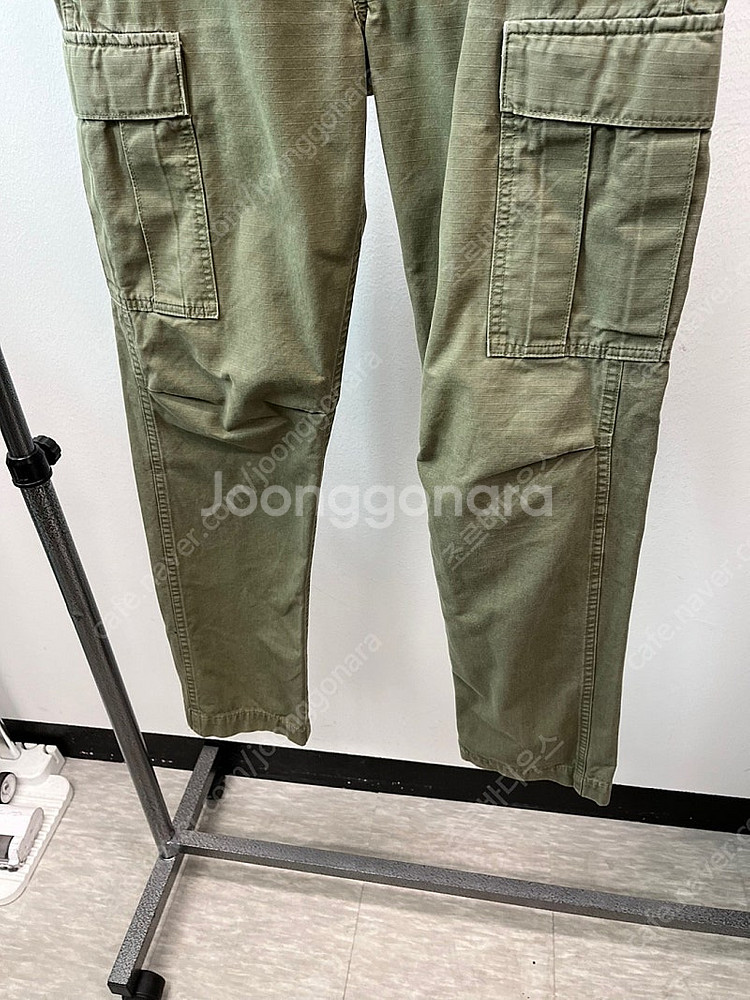 오어슬로우 6포켓 카고팬츠 올리브 퍼티그 베이커 팬츠--5